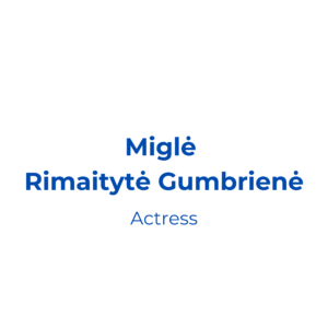 Logo de Miglė Rimaitytė Gumbrienė