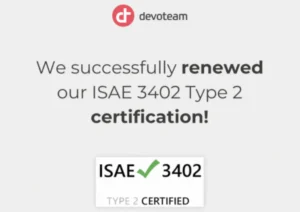 Illustration de l'article : Member News | Devoteam Cloud Managed Services experts renewed ISAE…
