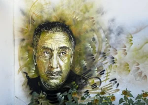 Illustration de l'article : Member News | The artist Christian Guémy visited LIFV
