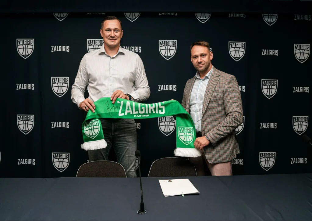 Illustration de l'article : Member News | GBY Rent has signed a partnership with BC Zalgiris…