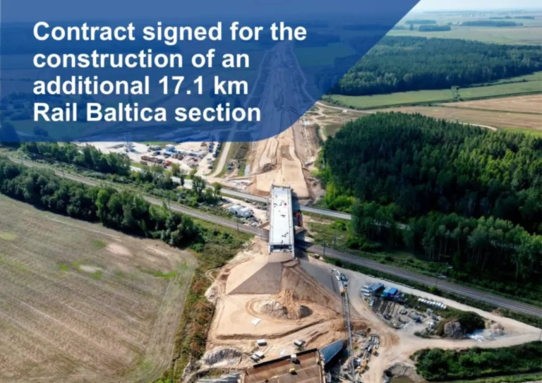 Illustration de l'article : Members News | Eurovia signed the contract for a rail section…
