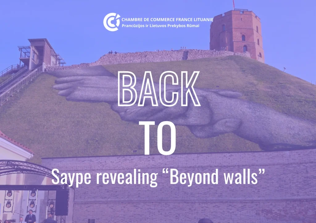 Illustration de l'article : BACK TO | Saype revealing "Beyond Walls"