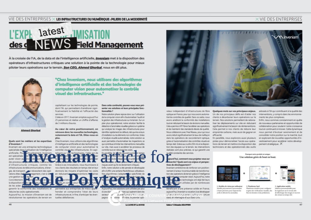 Illustration de l'article : Member News | Inveniam article for École Polytechnique