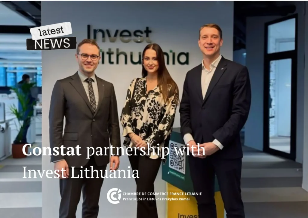 Illustration de l'article : Member News | Constat partnership with Invest Lithuania