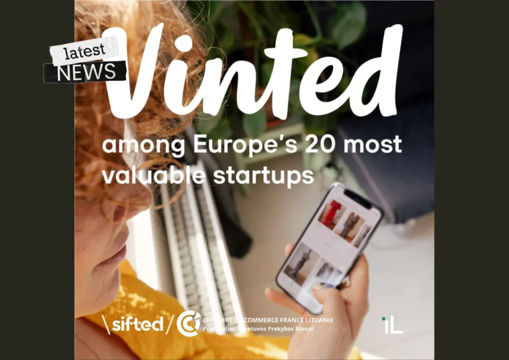 Illustration de l'article : Member News | Vinted among Europe's 20 most valuable startups