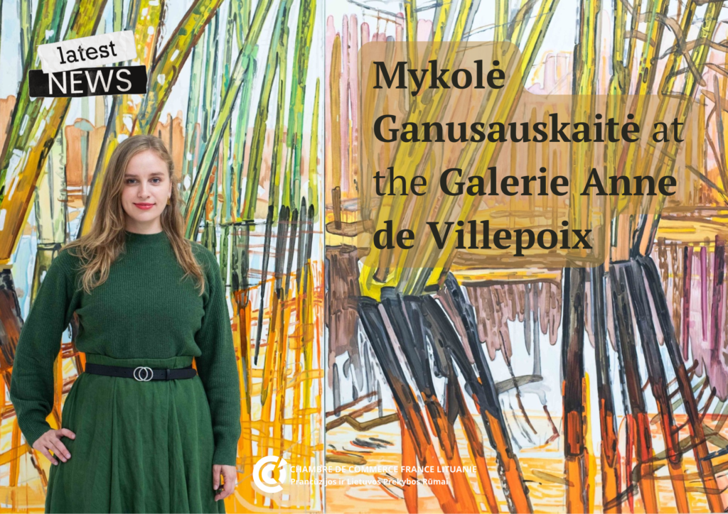 Illustration de l'article : Member News | Mykolė Ganusauskaitė at the Galerie Anne de Villepoix