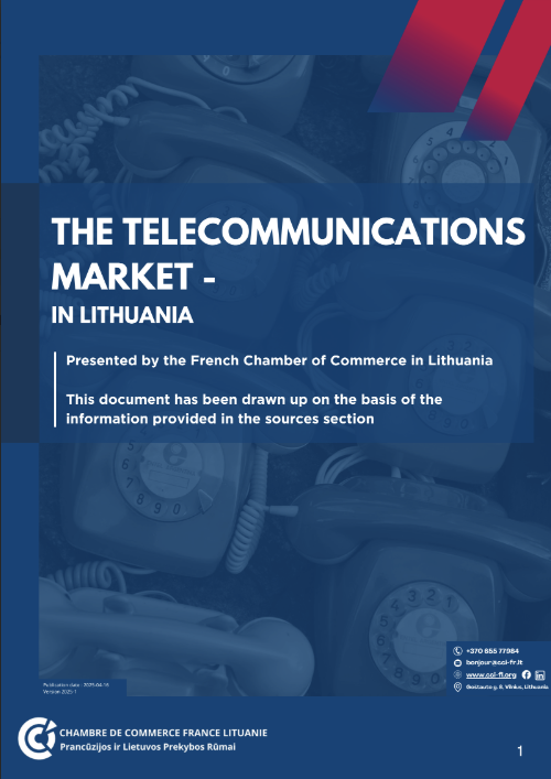 Cover of The Telecommunication in Lithuania documentation sheet