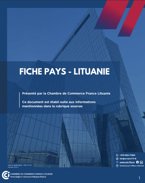 Couverture de la Fiche Pays Lituanie