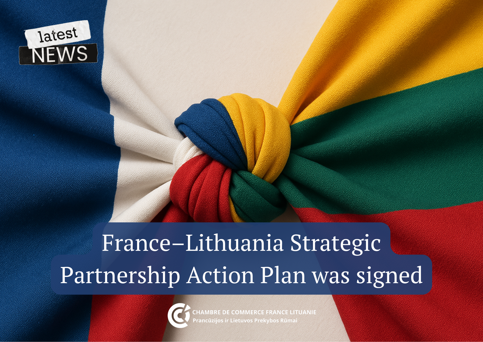 Illustration de l'article : News | France–Lithuania Strategic Partnership Action Plan was signed