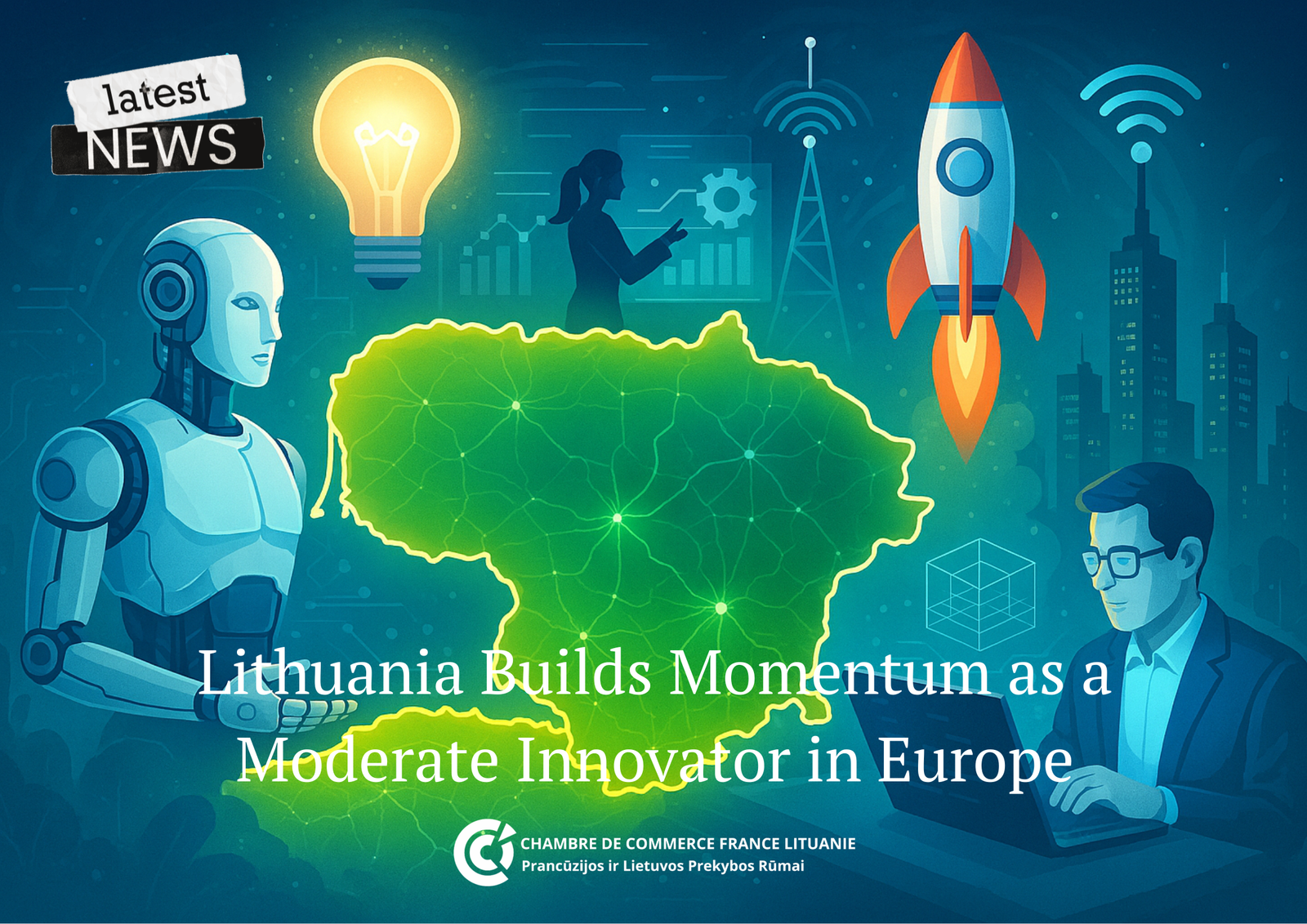 Illustration de l'article : NEWS | Lithuania Builds Momentum as a Moderate Innovator in Europe