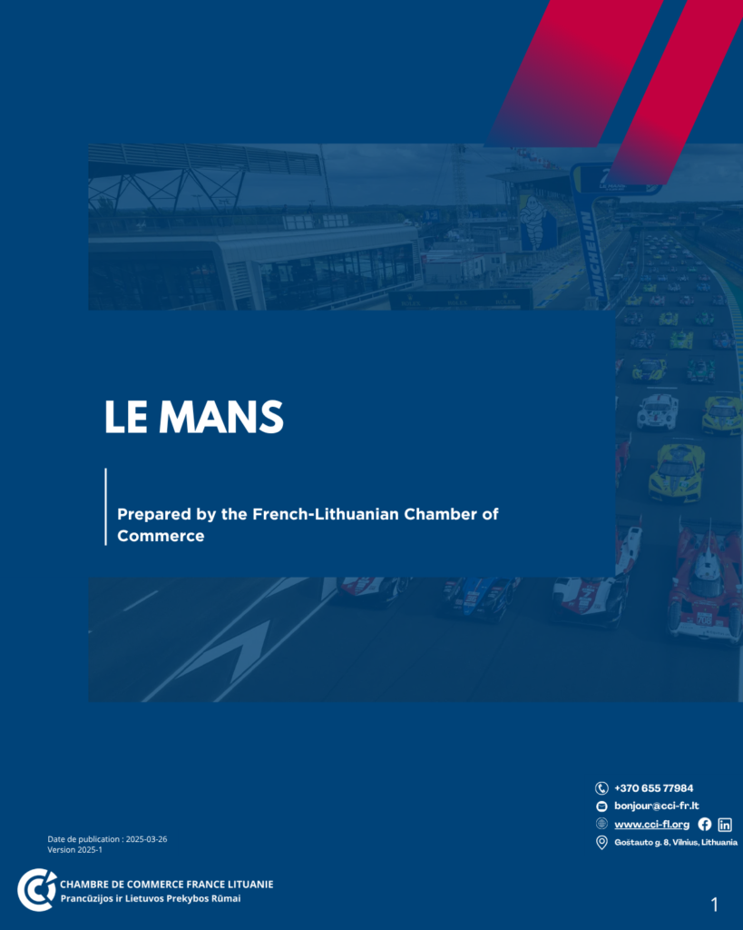 Visuel de la page consacrée au Mans