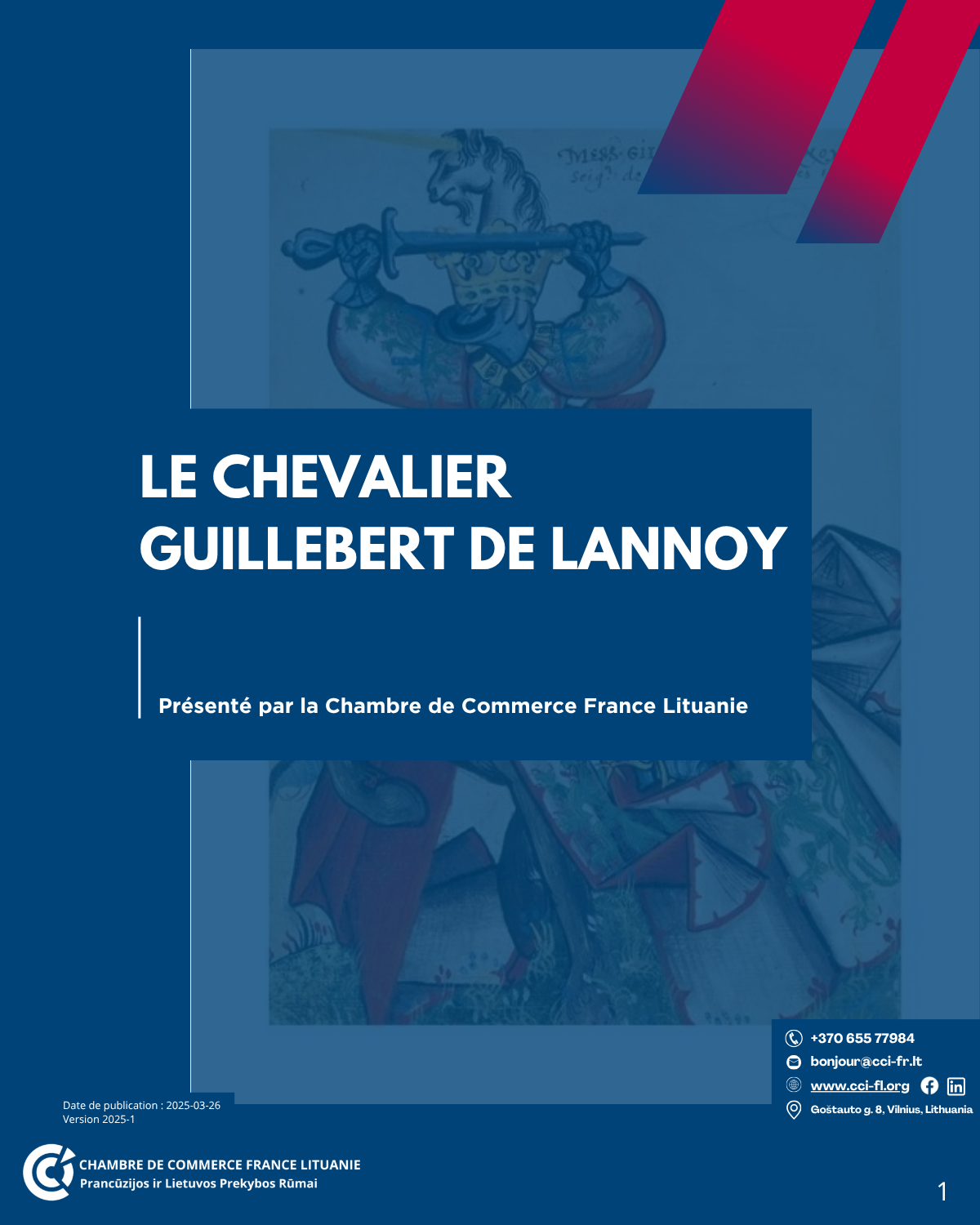 Couverture de la fiche Le chevalier Guillebert de Lannoy