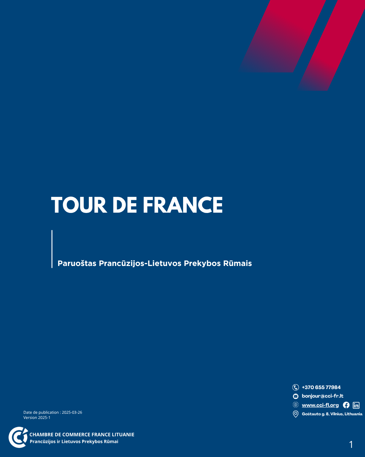 Visuel de la page consacrée au Tour de France