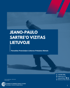 Jeano-Paulo Sartre'o vizito Lietuvoje dokumentacijos viršelis